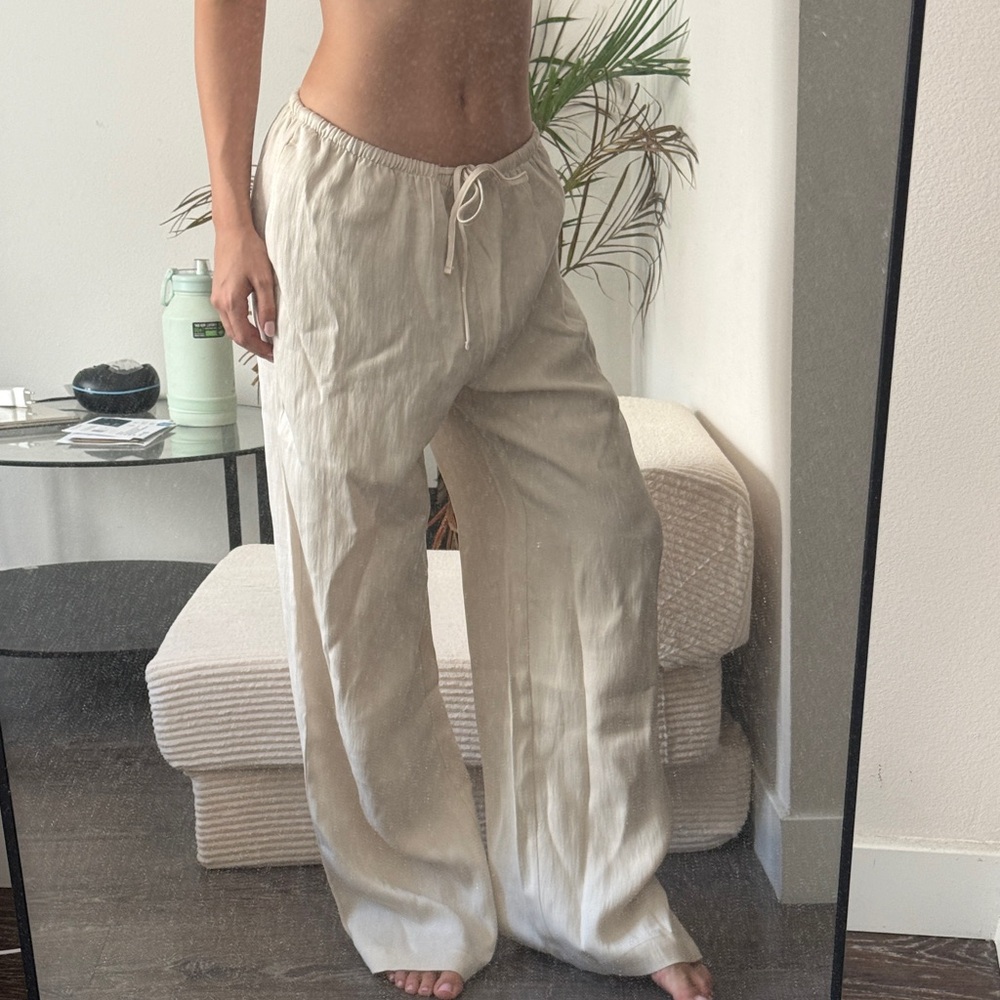 Men's Casual Tan Joggers